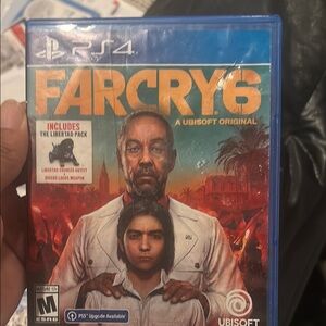 Sony PS4 Far Cry 6 Game - Blue Case